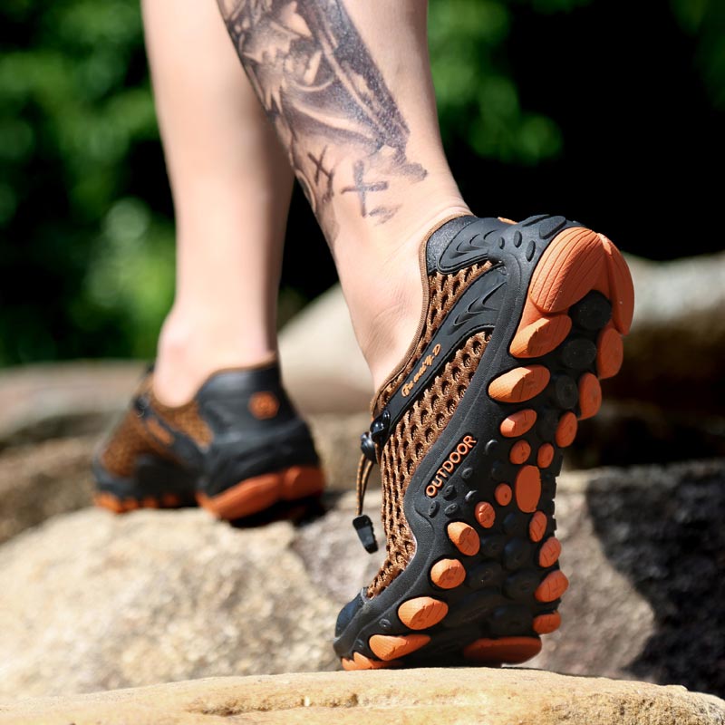 Outdoor Sport Outlet - الرحلات الجبلية الرجال الأحذية الرياضية سلة