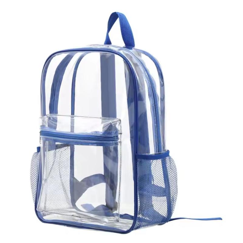 Outdoor Sport Bag - حقيبة ظهر شفافة للسفر، سعة كبيرة،