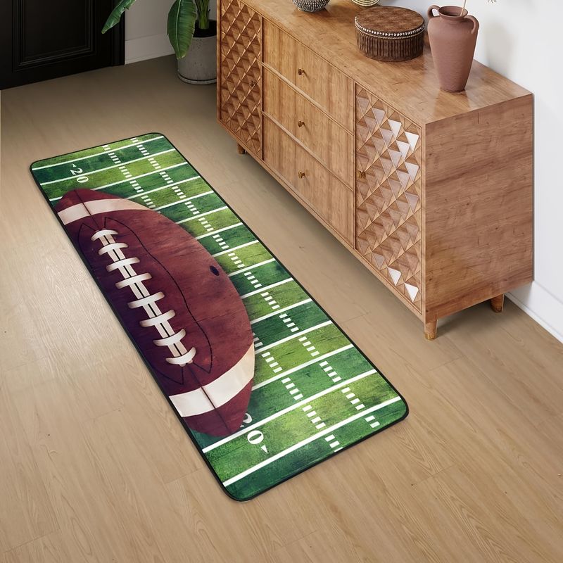 سجادة طويلة بتصميم ملعب كرة ال - مراجعة Outdoor Sport Area وسعره