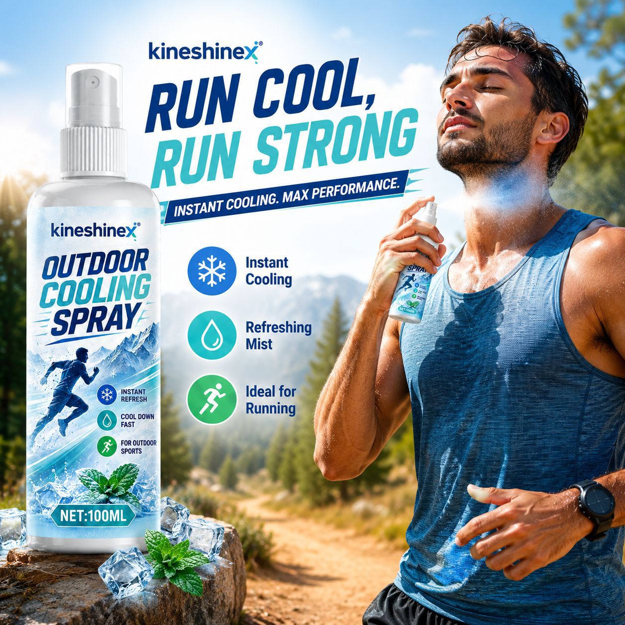 رذاذ تبريد خارجي 100 مل - تبري - مراجعة Outdoor Sport Gear وسعره