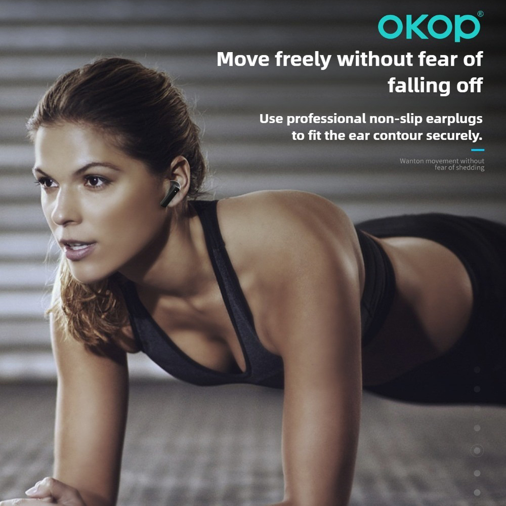 سماعة OKOP AI، سماعة بلوتوث لا - مراجعة Outdoor Sport Games وسعره