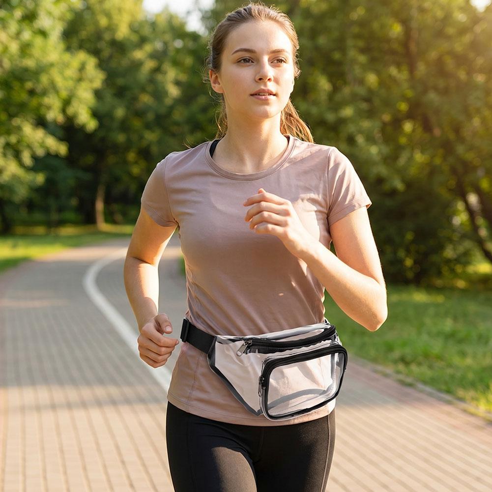 حقيبة خصر شفافة متعددة الجيوب  - مراجعة Outdoor Sport Bag وسعره
