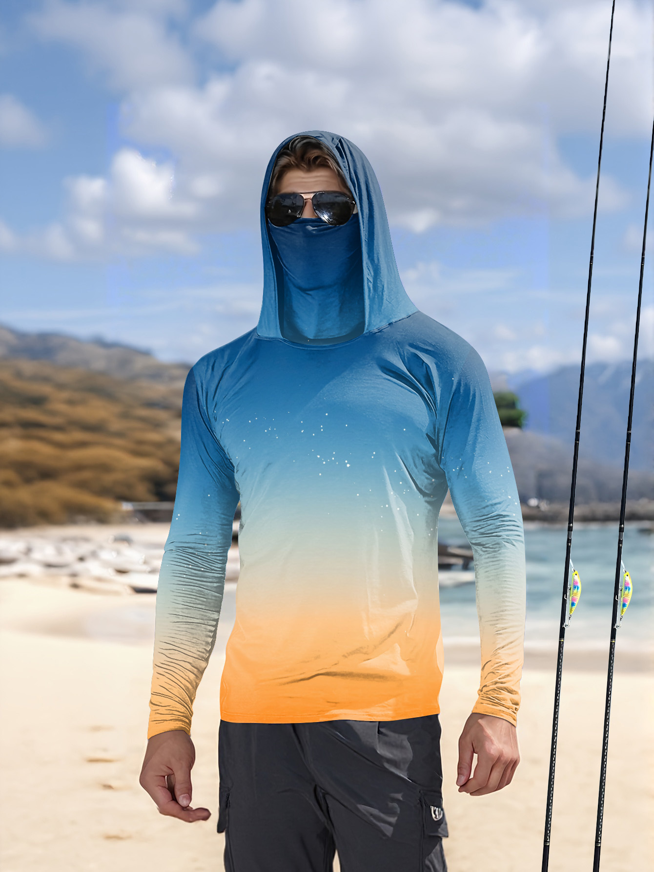 قميص رجالي طويل الأكمام الأكثر - مراجعة Outdoor Sport Leisure وسعره