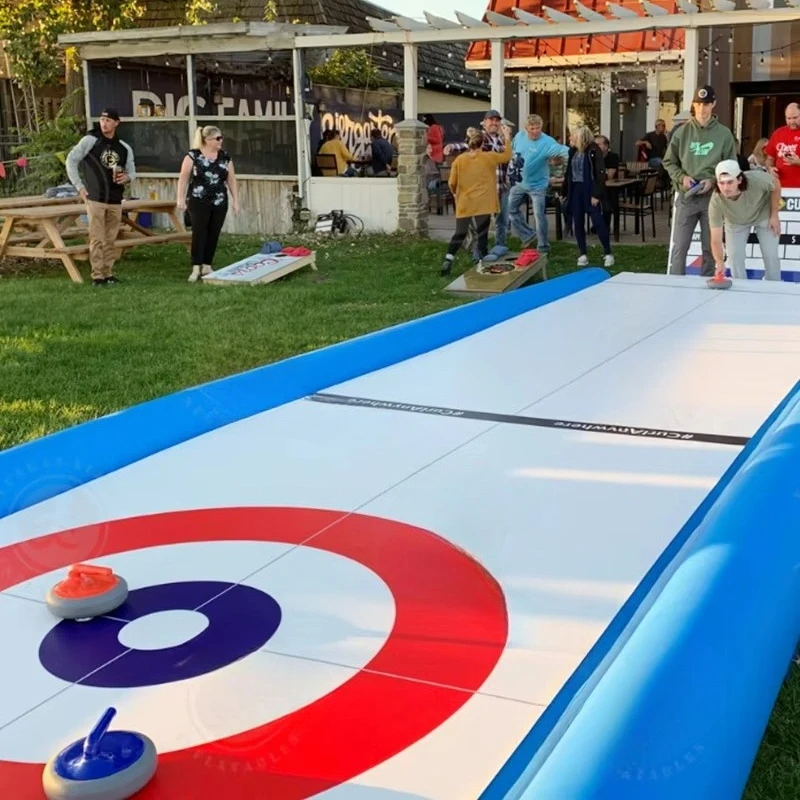 مجموعة لعبة الكيرلنج المحمولة  - مراجعة Outdoor Sport Games وسعره