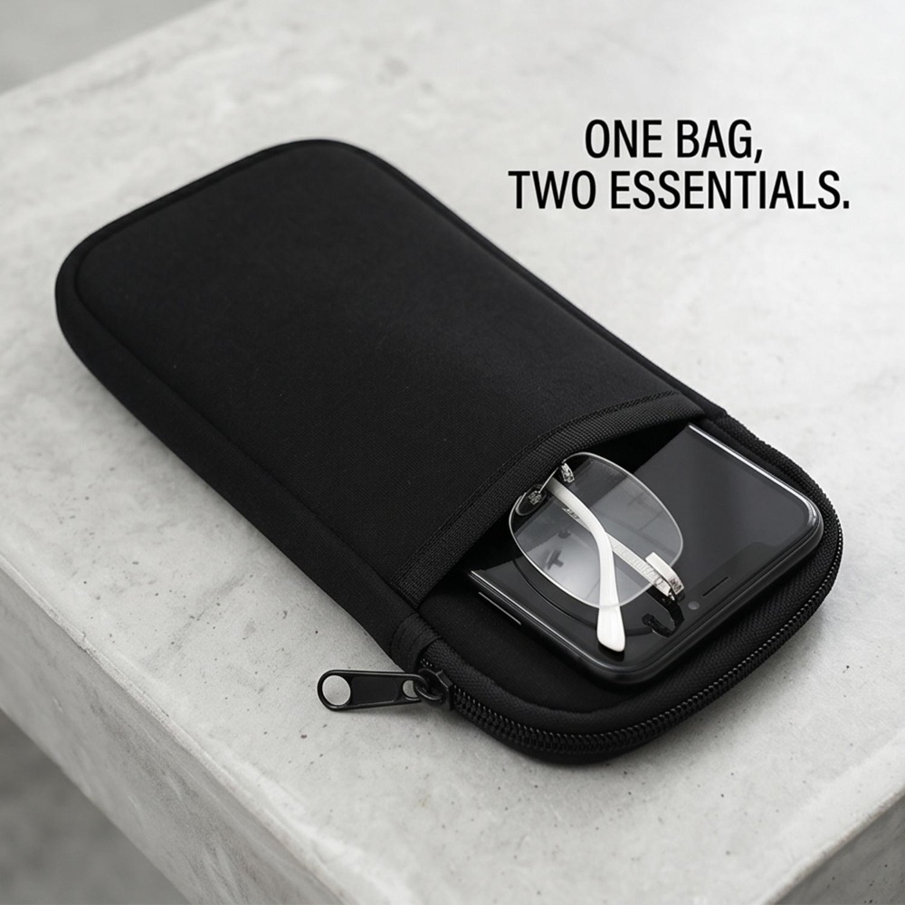 حقيبة هاتف/نظارات من قماش النا - مراجعة Outdoor Sport Bag وسعره